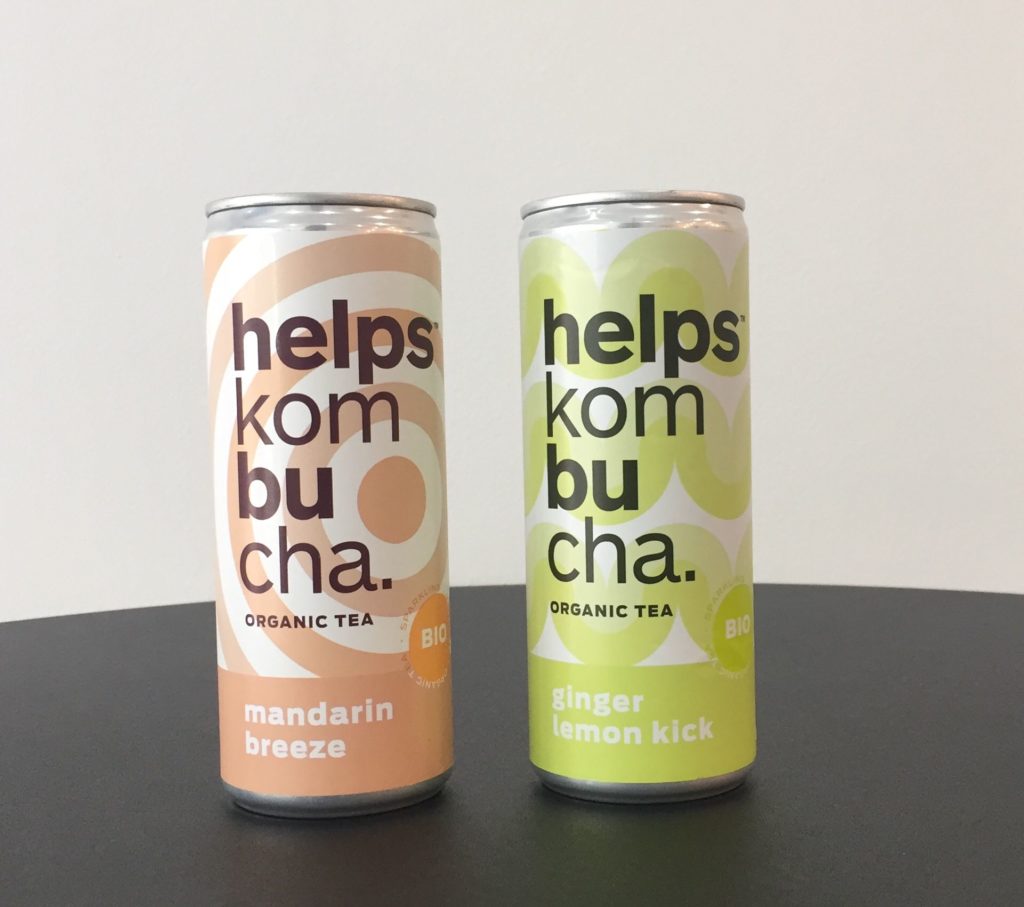 Kombucha Helps de la Tetera Azul en Ritmo Café